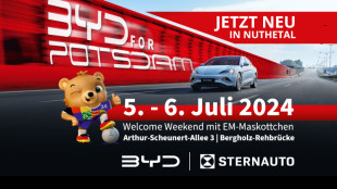 STERNAUTO abre la primera tienda BYD para la región de Potsdam, cerca de Berlín, en Alemania