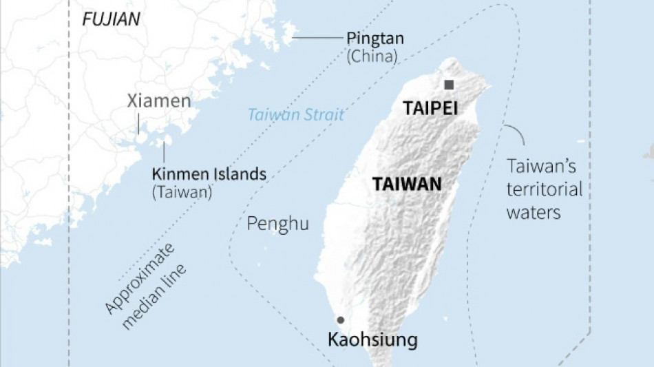 36 Chinese military aircraft detected around Taiwan