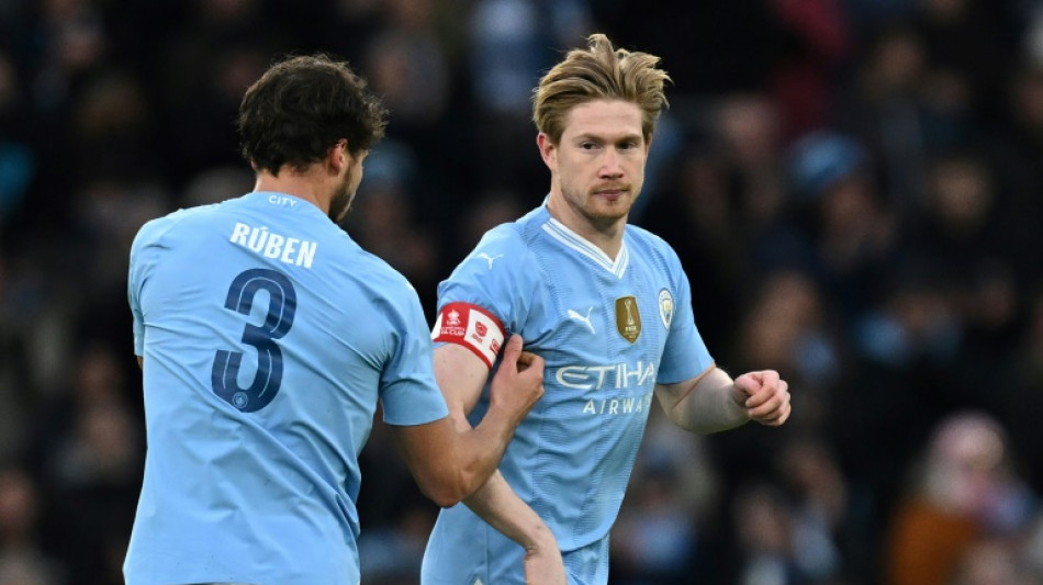 Coupe d'Angleterre: City fête le retour de De Bruyne, West Ham et Nottingham accrochés