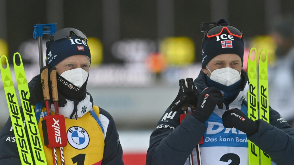 Bö-Brüder im Verfolger coronapositiv am Start