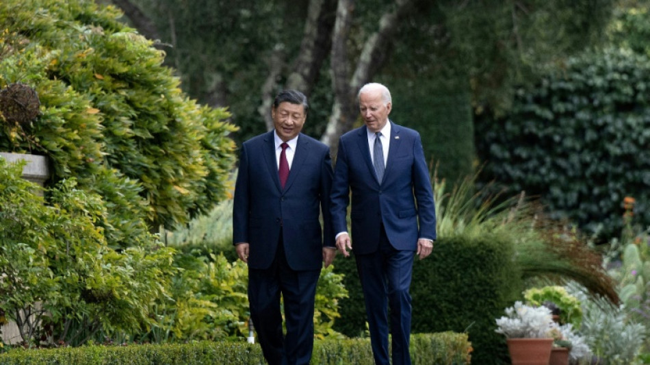 Biden hails 'real progress' as Xi summit ends with garden walk