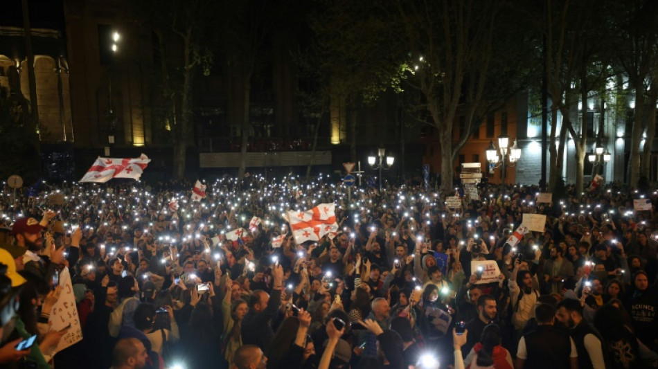 20,000 rally in Georgia as MPs advance controversial 'foreign influence' law