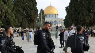 Worshippers celebrate in Jerusalem amid surge in violence