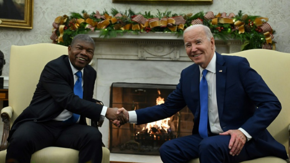 Biden meets Angolan leader as US aims to counter China in Africa