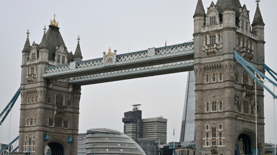 Climate activists shut London's Tower Bridge