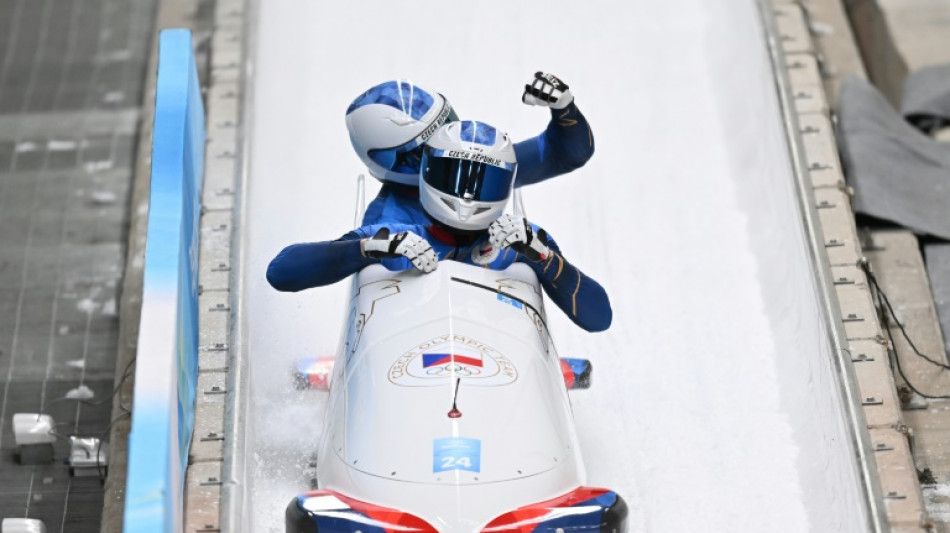 Czech bobsledder shows deafness no barrier at Beijing Olympics