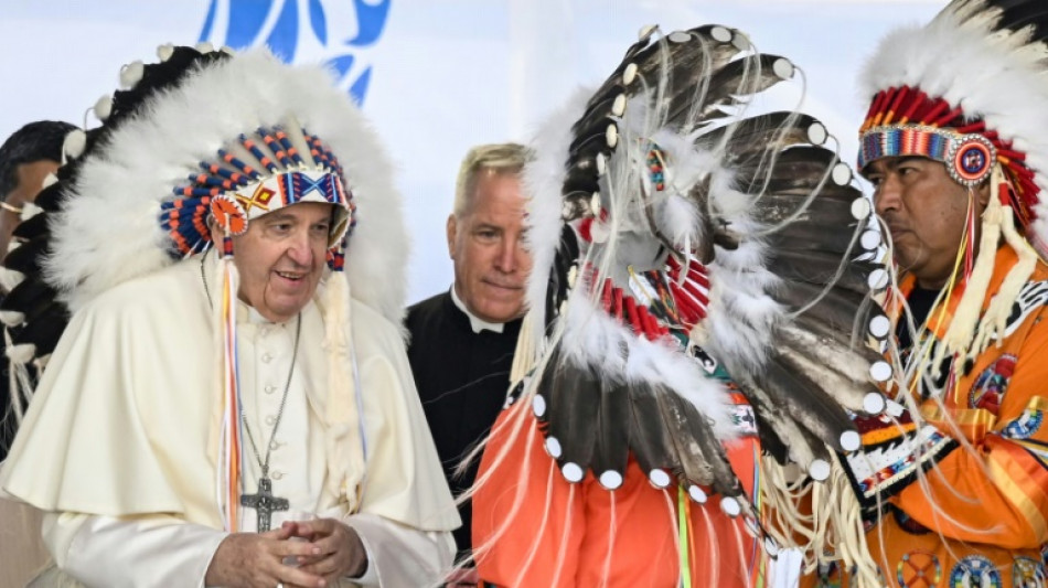 Au Canada, le pape "demande pardon pour le mal" fait aux autochtones