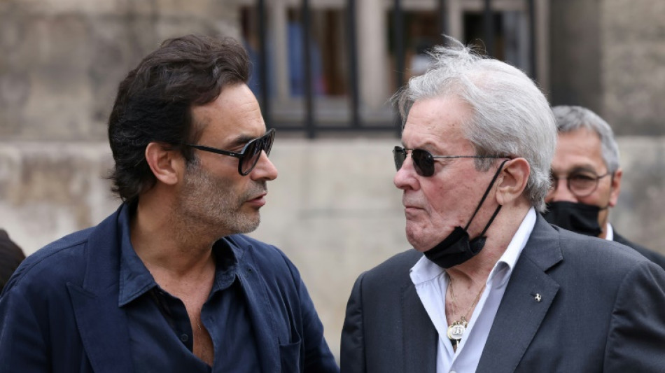 Tensions erupt in French film star Delon's family