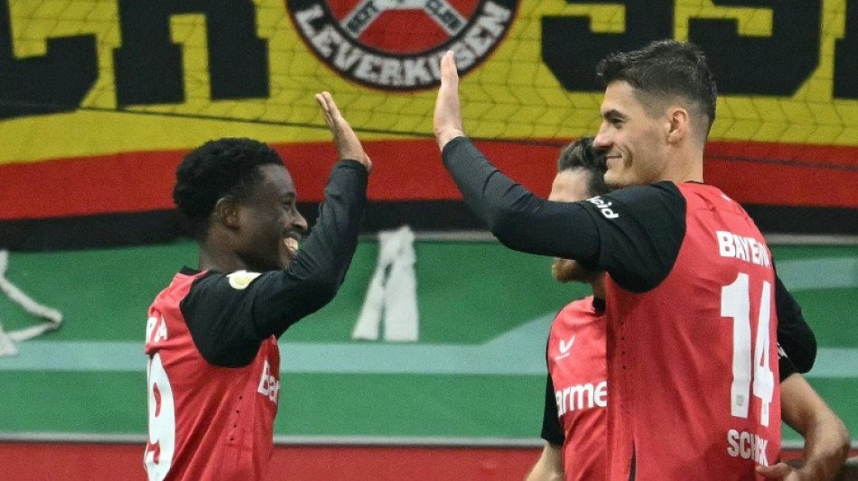 Schick at the double for holders Leverkusen, Leipzig win in German Cup