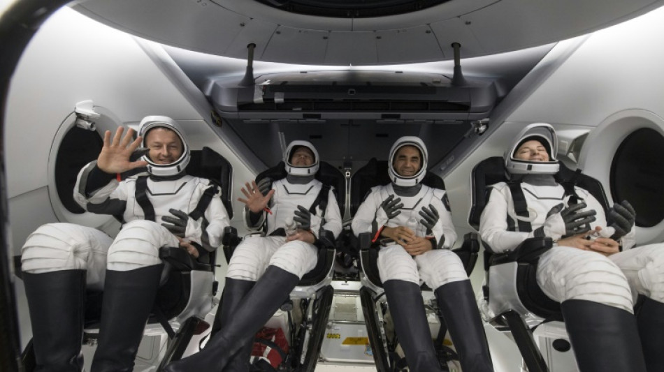 Quatre astronautes de retour sur Terre à bord d'une capsule de SpaceX