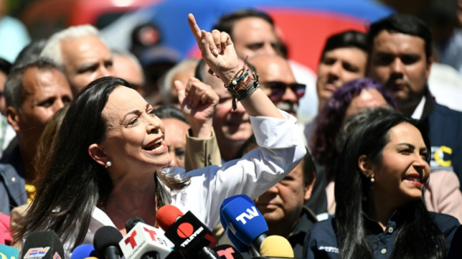 No election 'without me,' vows Venezuela's banned contender