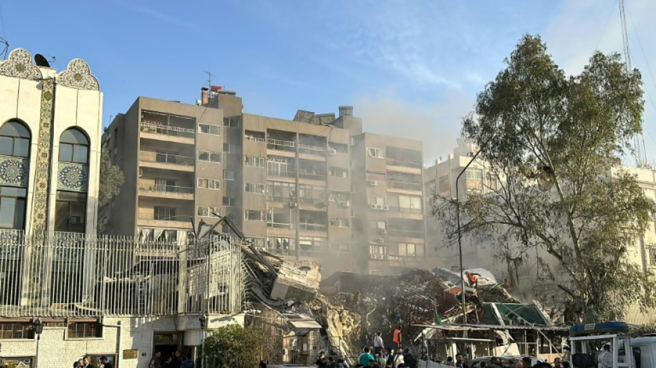 6 killed as Israel strikes Iran embassy annex in Damascus: monitor