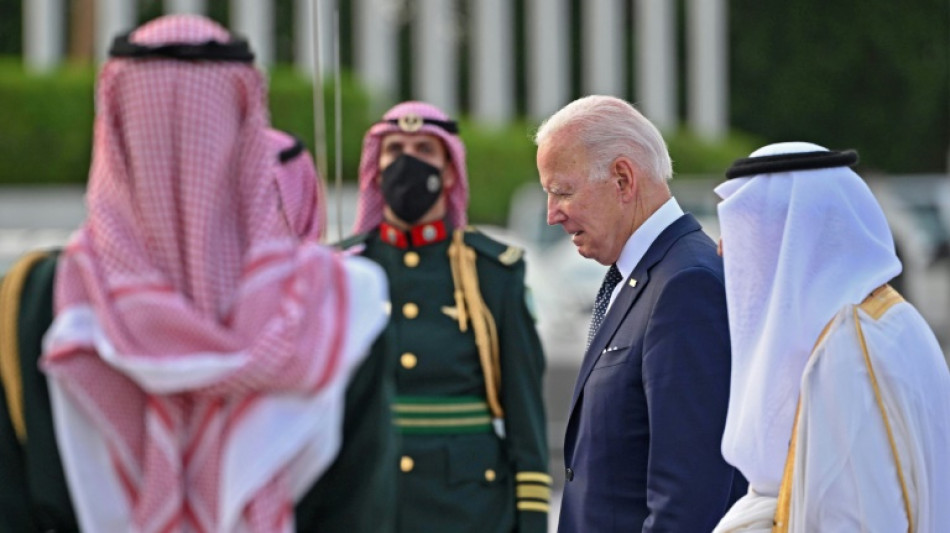 Biden lands in Saudi Arabia, country he vowed to make 'pariah'