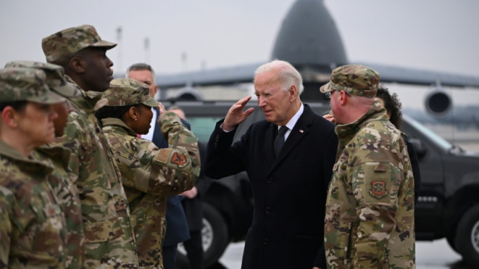 Biden attends ritual return of three US soldiers killed in Jordan