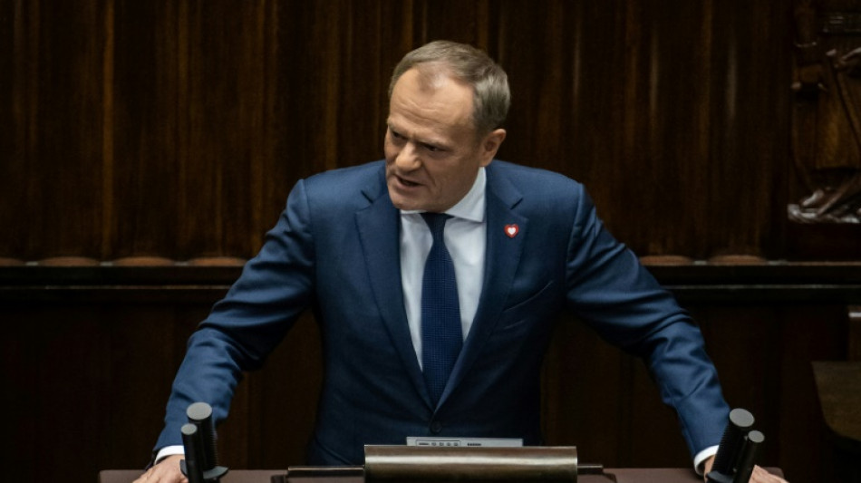 Poland's Tusk urges West to support Ukraine, slams war fatigue