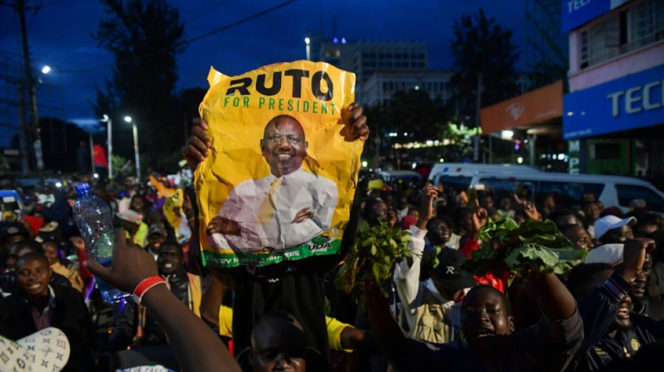 Kenya on edge after Ruto wins narrow election victory 