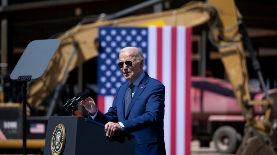 Biden unveils almost $20 bn for Intel to boost US chip production