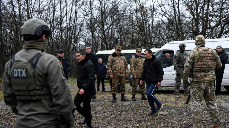 Armenia, Azerbaijan exchange war prisoners