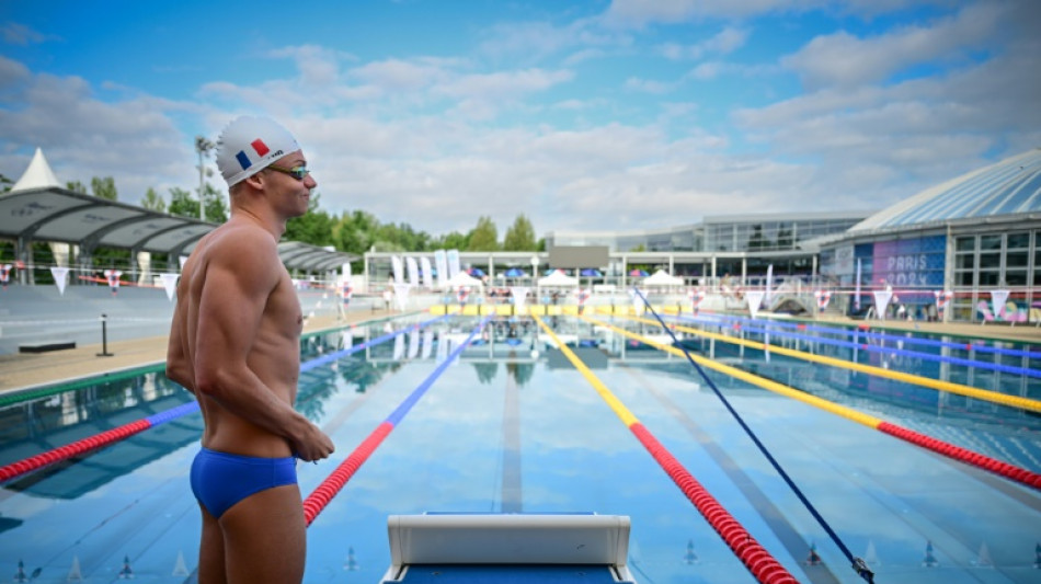 Natation: Léon Marchand se dit galvanisé par son statut de favori aux Jeux