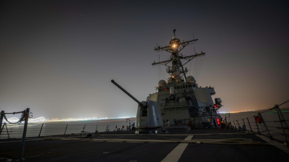 US says its destroyer downs 14 drones in Red Sea launched from Yemen