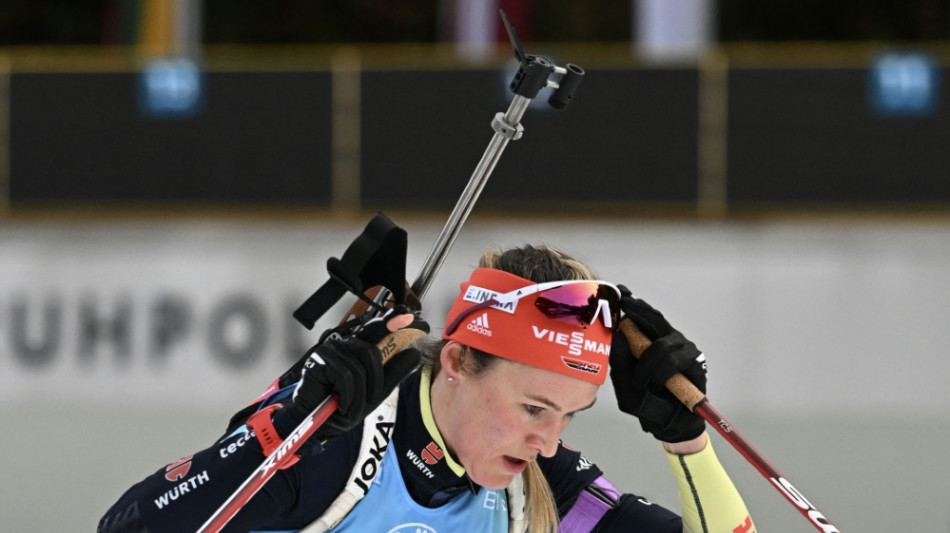 Biathlon-Staffel um Herrmann-Wick auf Rang zwei