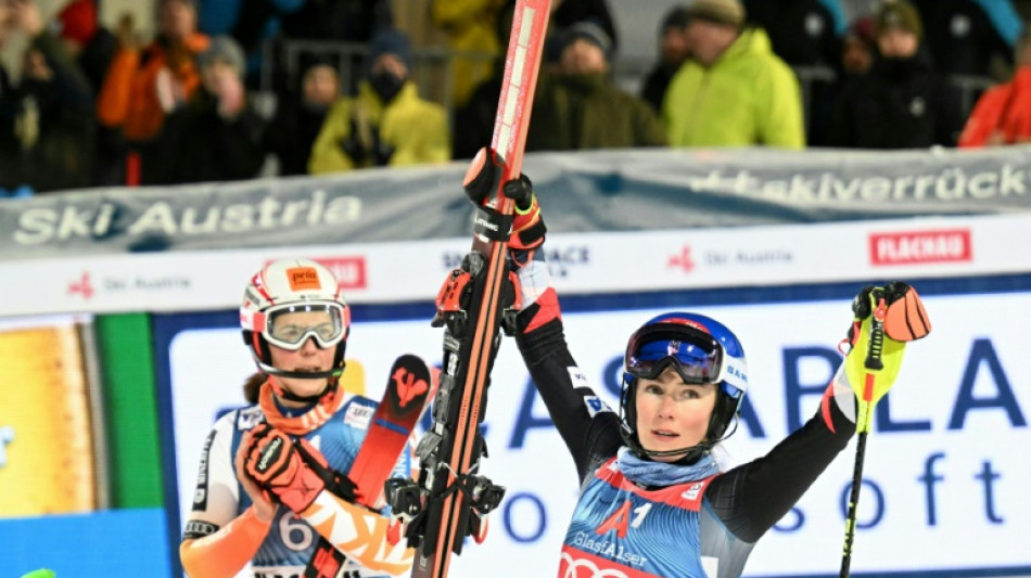 Ski alpin: Shiffrin domine Vlhova sur le slalom de Flachau