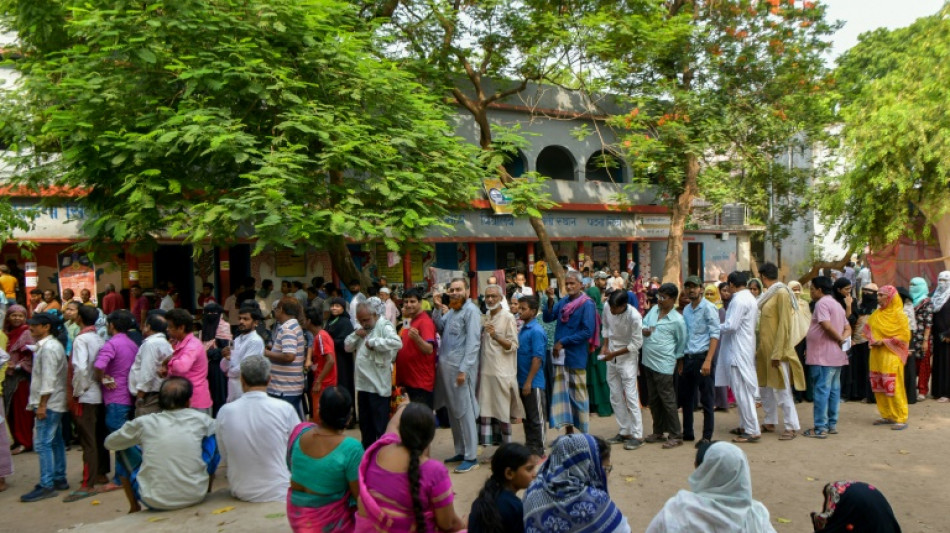 Dernier jour des élections générales en Inde, sous une chaleur étouffante