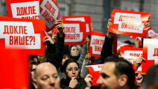 Hundreds rally in fresh protest over Serbia vote results
