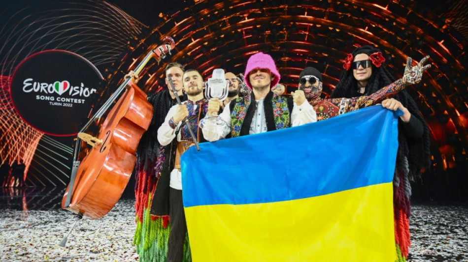 Ukraine's Eurovision winners auction trophy for army 