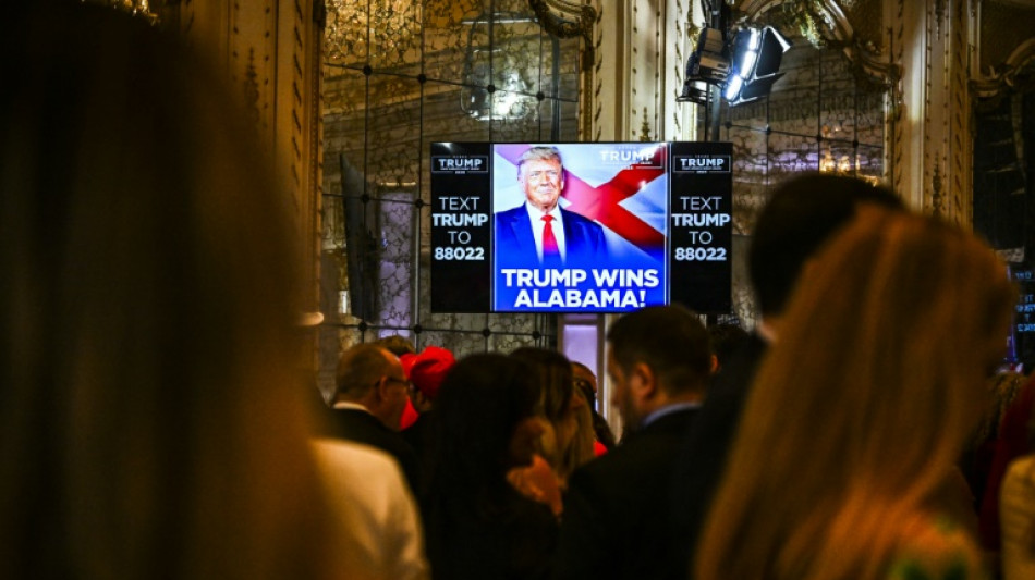 Trump locks in early 'Super Tuesday' wins in White House race