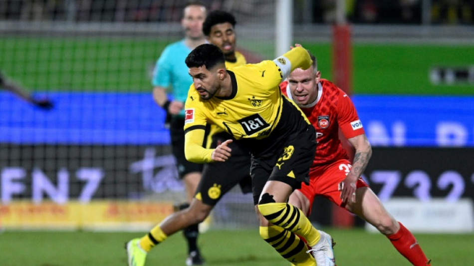 Dortmund fica no empate com Heidenheim na abertura da 20ª rodada da Bundesliga