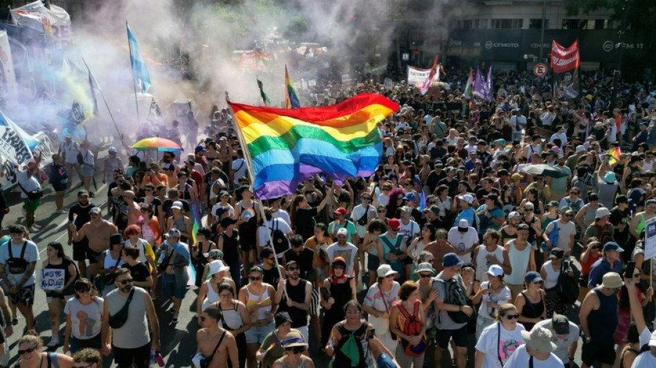 Les Argentins manifestent en masse contre Milei pour défendre la diversité