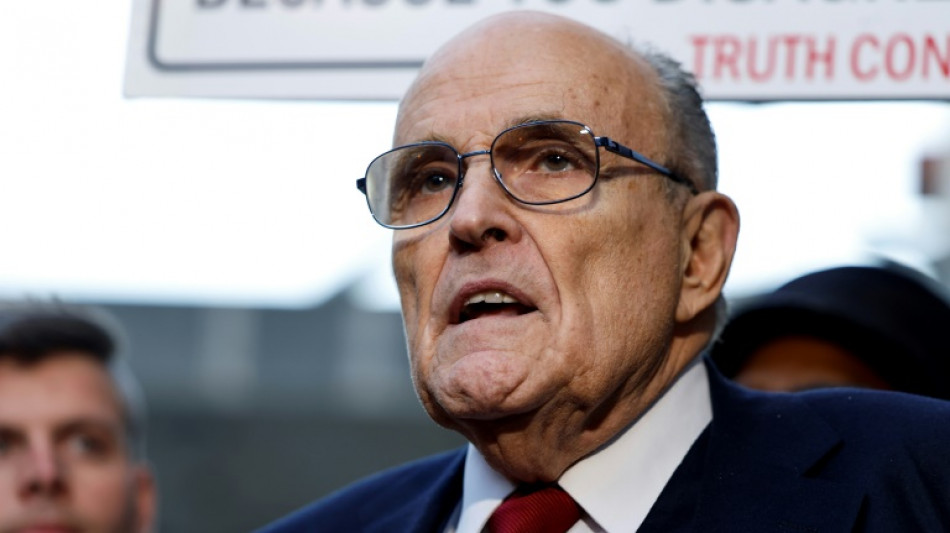 Ex-NYC mayor Rudy Giuliani files for bankruptcy