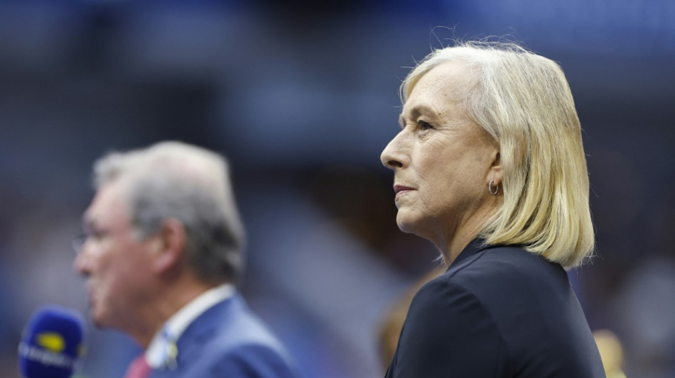 Krebsdiagnose bei Tennis-Legende Navratilova