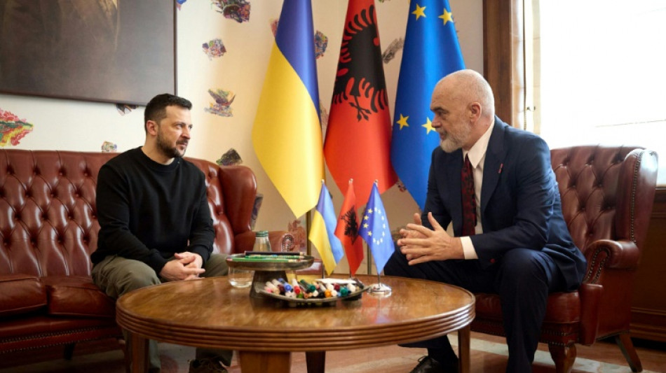 Zelensky rallies Balkan allies for support, weapons 