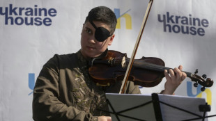 Ukraine's soldier musicians thank America, urge more help