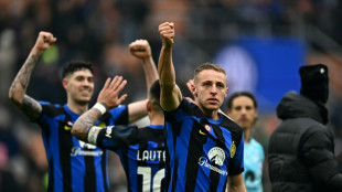 Italie: l'Inter Milan champion d'hiver dans la douleur