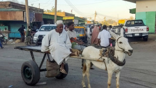 War-weary Sudanese without fuel turn to donkey carts