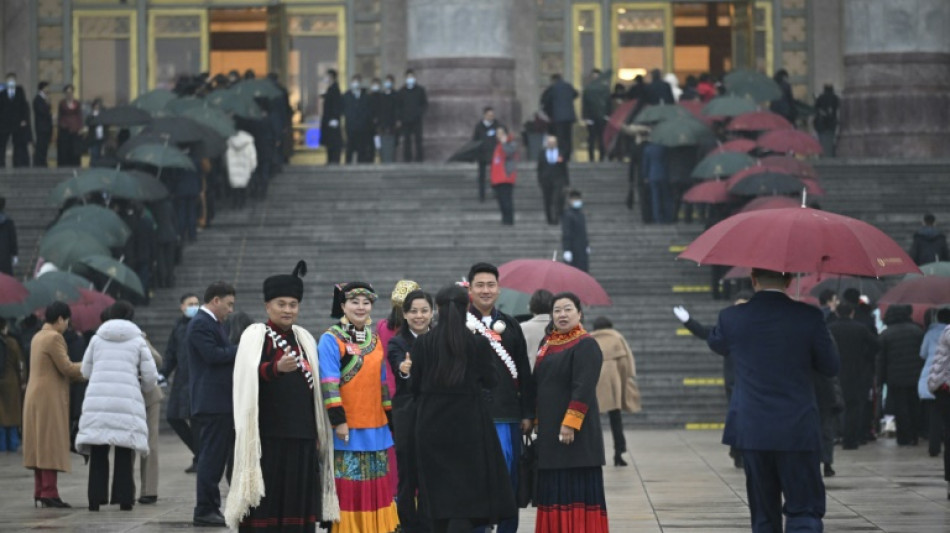 Chinese legislators kick off annual gathering in chilly, grey Beijing