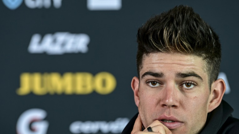 'He might have died': Cycling star Van Aert in near-miss with cement truck