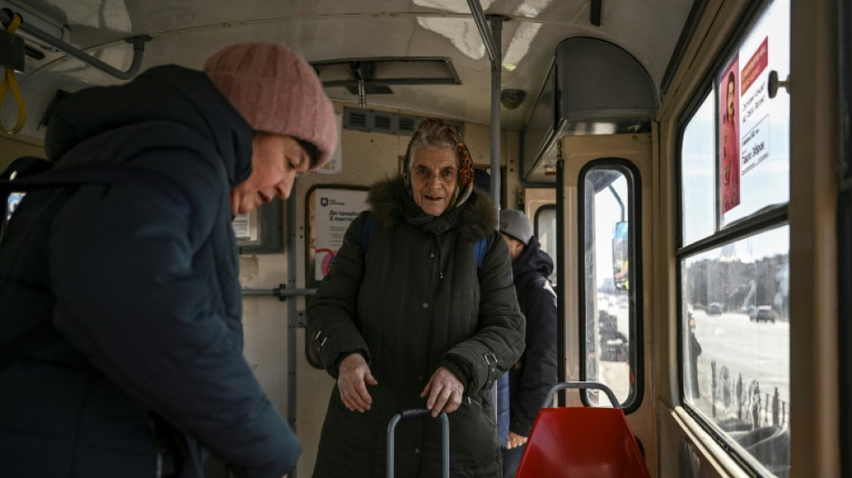 Tram ride through wartime Kyiv stirs memories of lost city