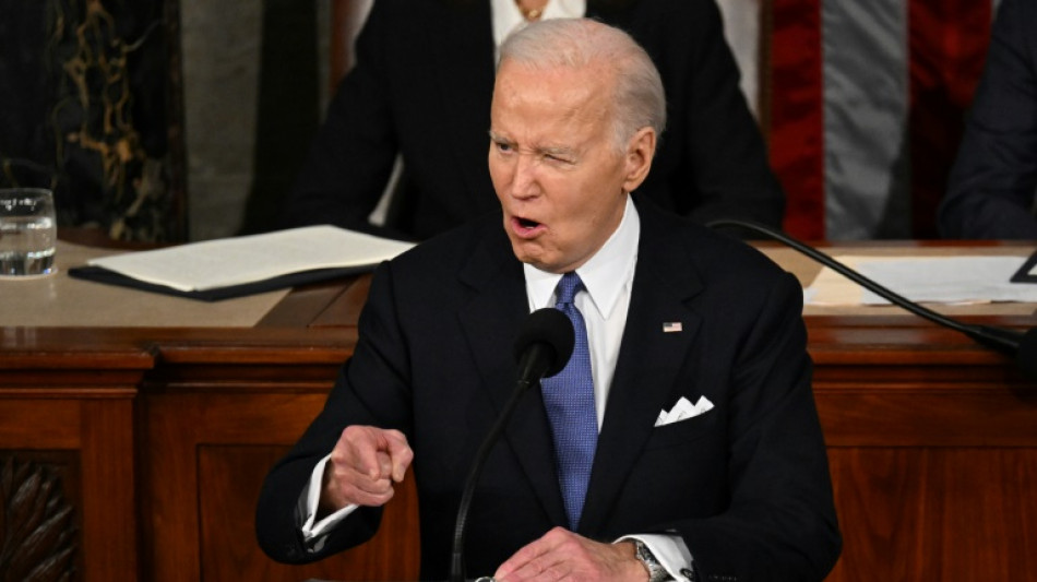 Biden attacks Trump, warns US democracy at risk in State of Union speech