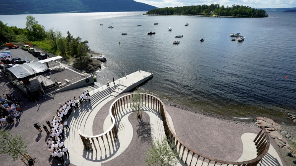 Norvège: inauguration d'un mémorial aux victimes du massacre d'Utoya