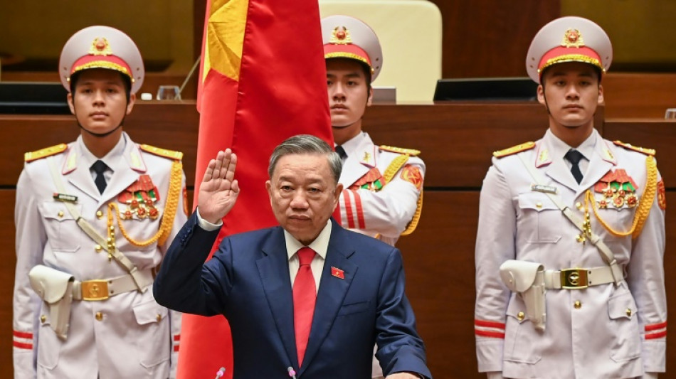 Vietnam votes in public security minister as president