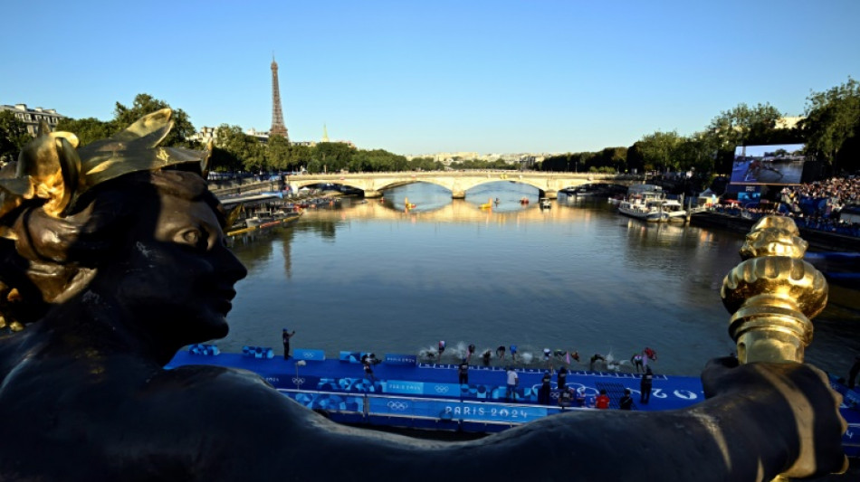 Nage en eau libre: 10 km et deux heures pour dompter le courant de la Seine  