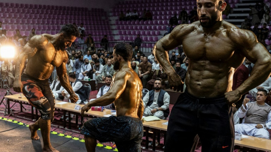 Bodybuilders vie for Mr Afghanistan crown, modestly