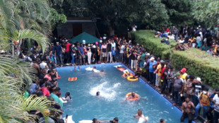 Pool party to celebrate storming of Sri Lanka's presidential palace