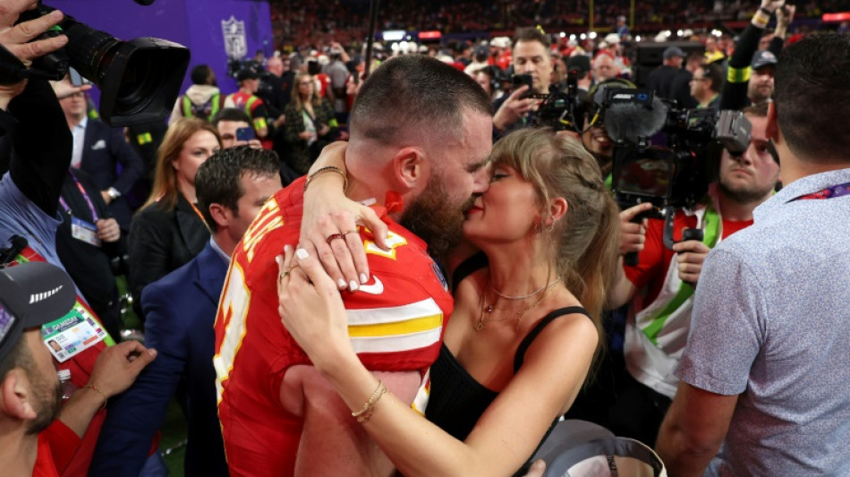 Taylor Swift vibra a lo grande con el triunfo de Kelce en el Super Bowl