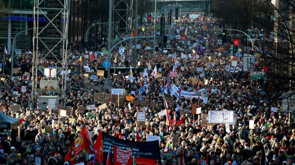 AfD in vote setback after huge protest wave in Germany