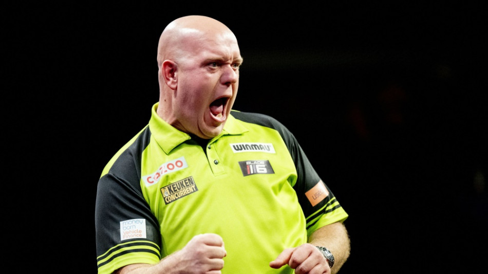 Darts: Van Gerwen gewinnt sechsten Premier-League-Titel